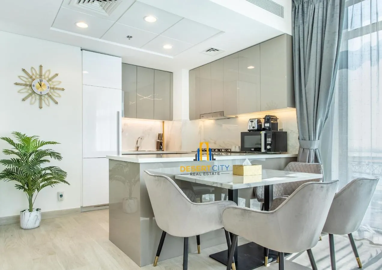 Apartment 2 Bed In Azzizi Farhad With Burj Khalifa View By Desert City Stays Dubai United Arab Emirates