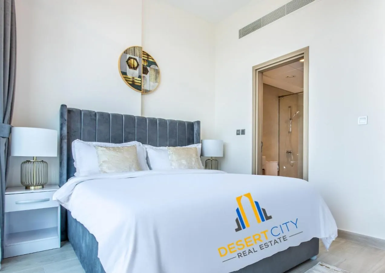 2 Bed In Azzizi Farhad With Burj Khalifa View By Desert City Stays Dubai Apartment