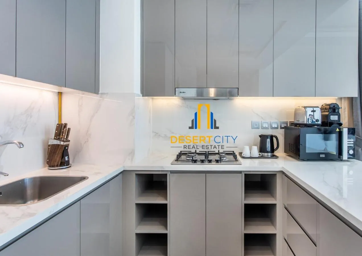 2 Bed In Azzizi Farhad With Burj Khalifa View By Desert City Stays Dubai 0*,  United Arab Emirates